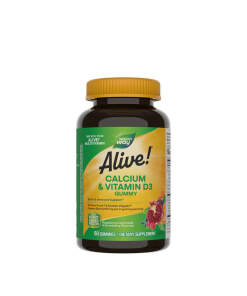 Nature's Way - Alive!® Calcium + D3 Gummies (60 Gummies)
