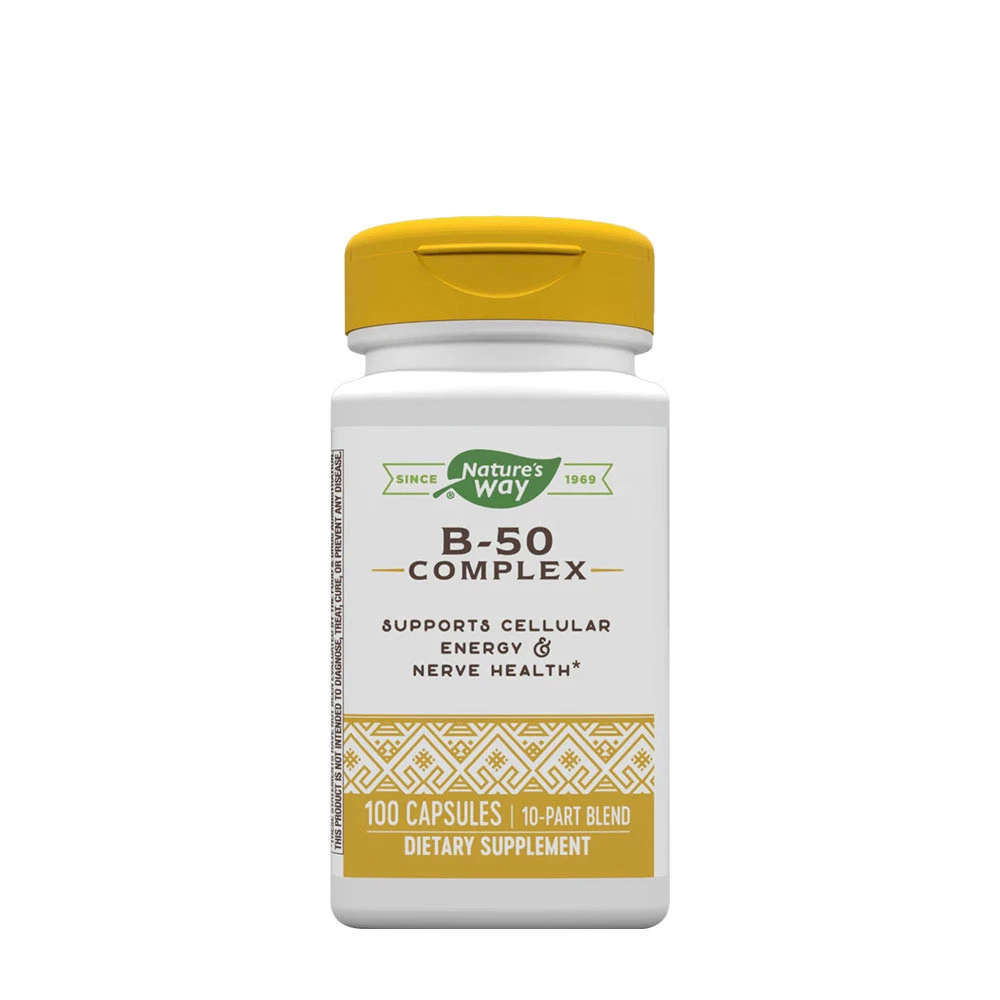 Nature's Way - B-50 Complex (100 Capsules)