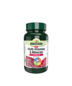 Natures Aid Complete Multi-Vitamins & Minerals (90 Tablets)
