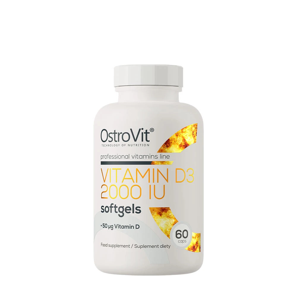 Ostrovit Vitamin D3 2000 IU (60 Softgels)