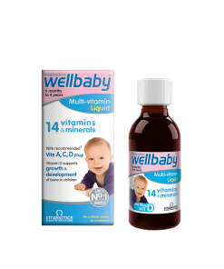 Vitabiotics Wellbaby Multi-vitamin Liquid (150 ml)