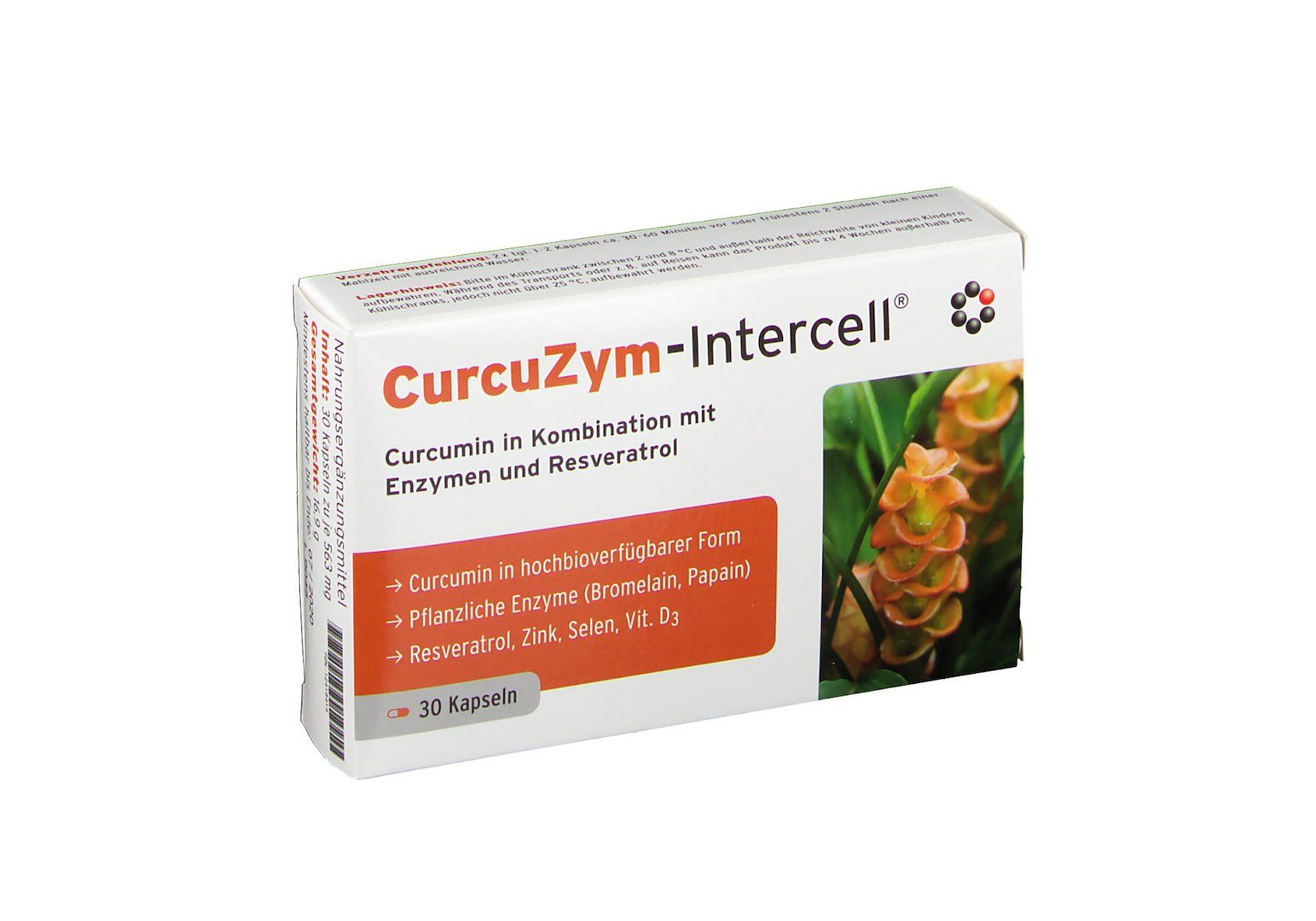 INTERCELL PHARMA CurcuZym-Intercell (30 caps)
