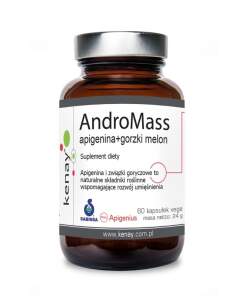 KENAY AndroMass extreme botanical SARM - Apigenina + Gorzki melon (60 kaps.)