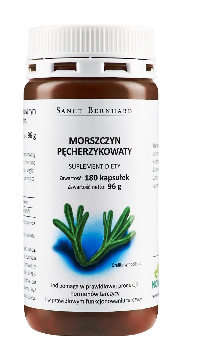 KRAUTERHAUS SANCT BERNHARD Iodine Seaweed Capsules (180 caps)