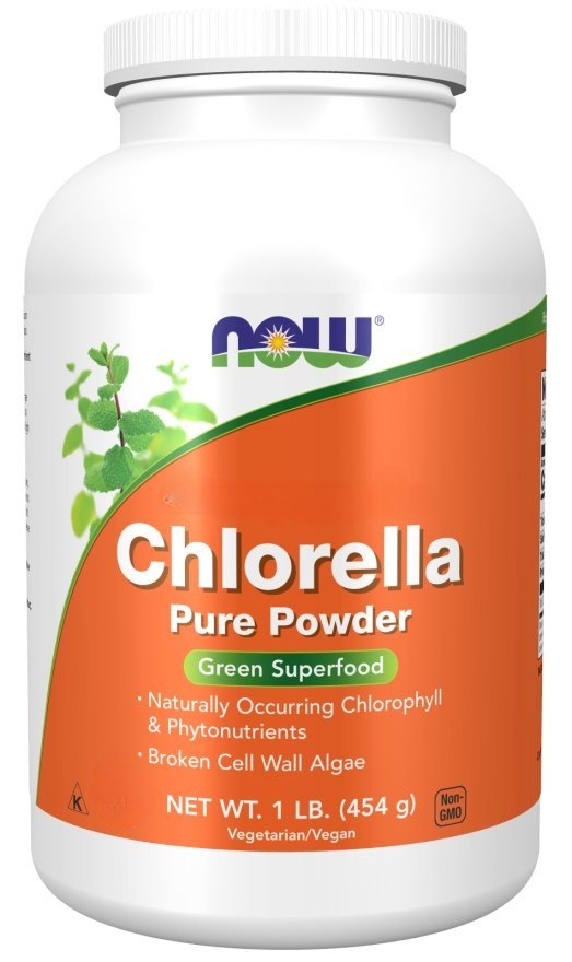 NOW FOODS Chlorella Organic Powder ( 454 g / 1 lb.)