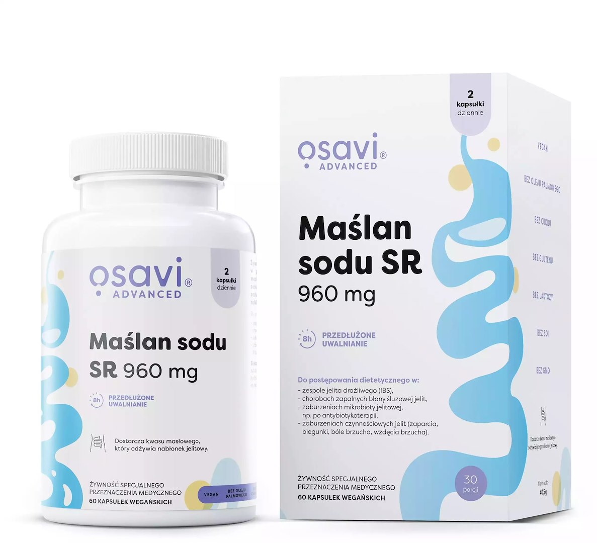 OSAVI Sodium butyrate (60 caps)