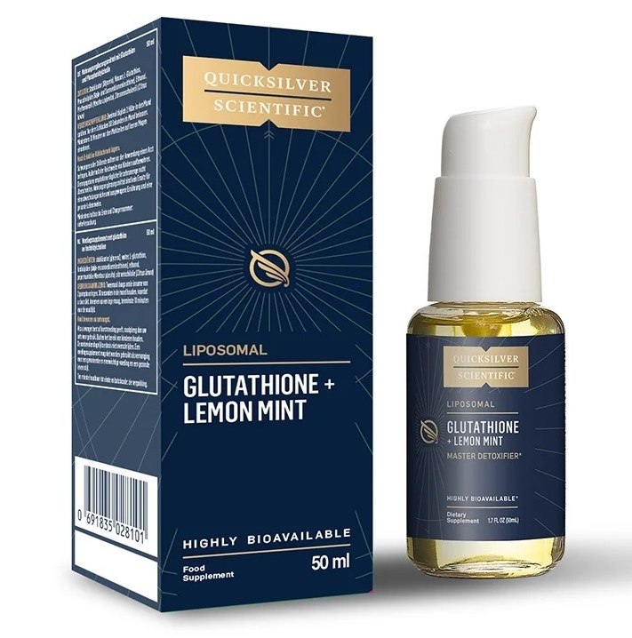 QUICKSILVER Liposomal Glutathione + Lemon Mint EU (50 ml)