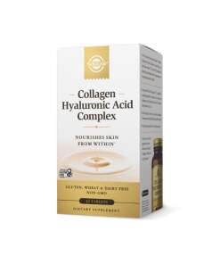 SOLGAR Collagen Hyaluronic Acid Complex (30 tabs)