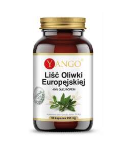 YANGO European Olive Leaf - 40% oleuropein (60 caps)