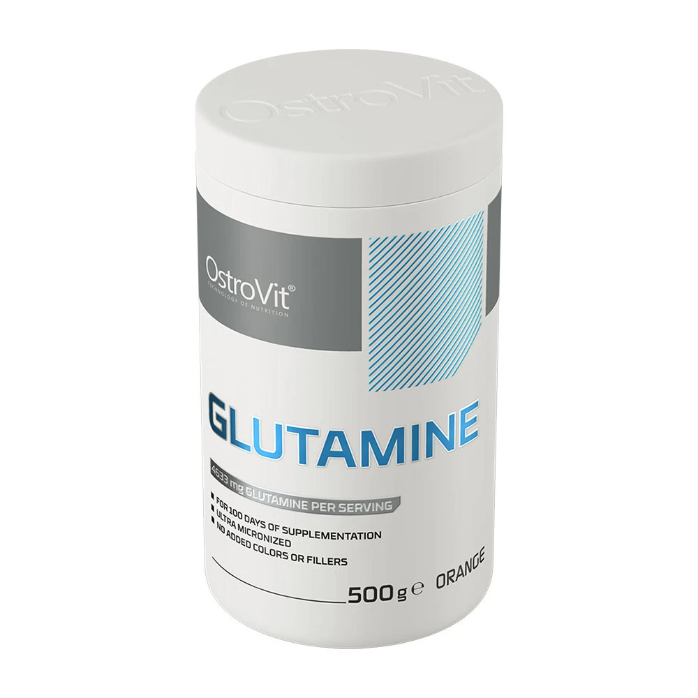 Ostrovit Glutamine Powder (500 g, Orange) - imagine 3