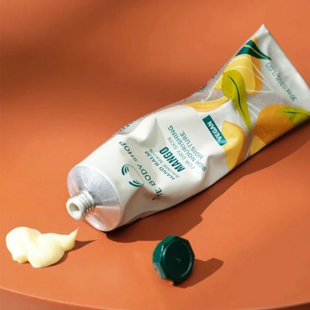 The Body Shop Mango Hand Balm (30 ml, Mango) - imagine 3