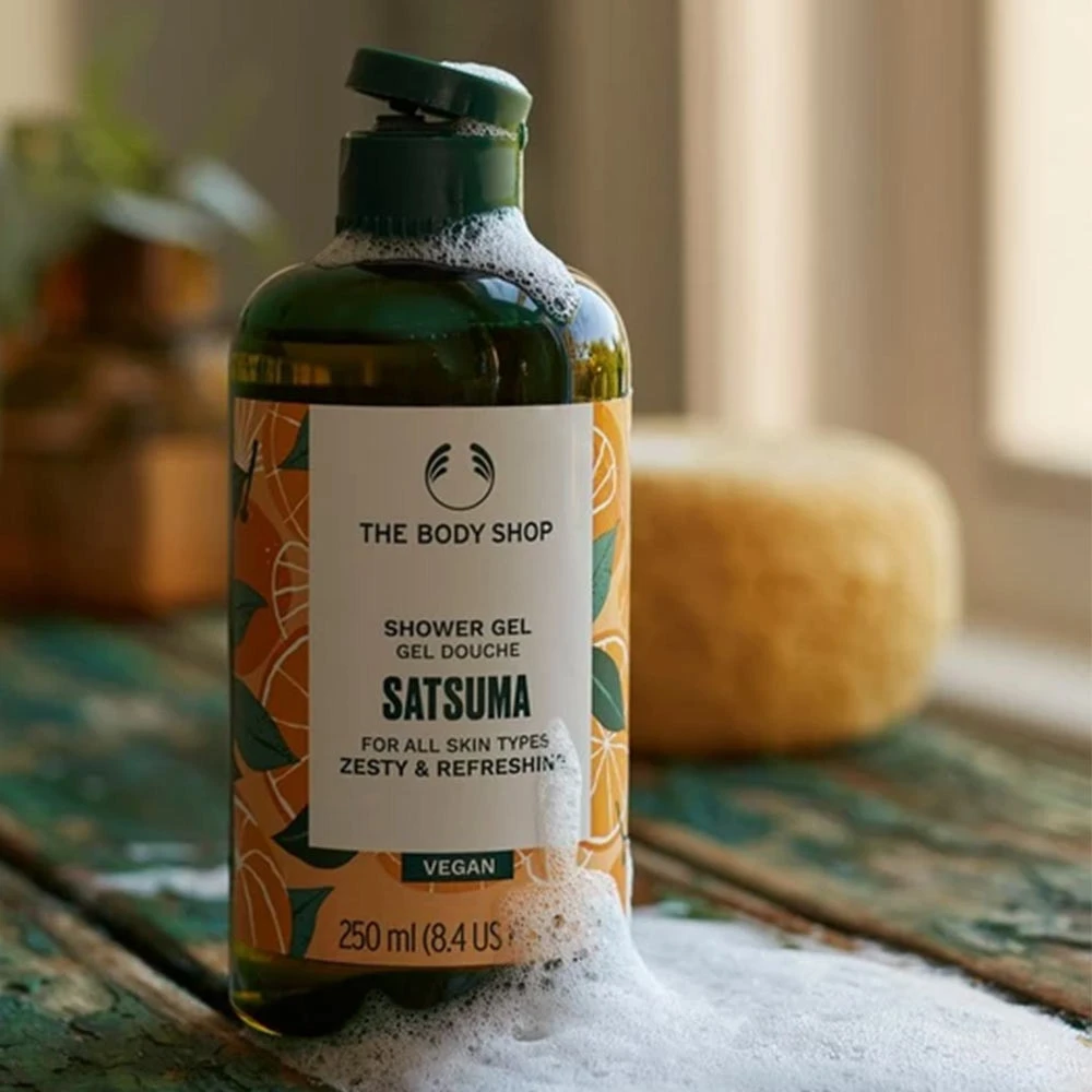 The Body Shop Satsuma Shower Gel (250 ml, Satsuma) - imagine 3