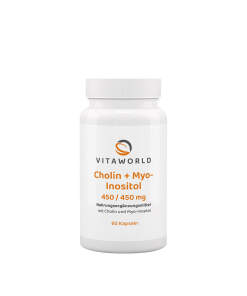 Vitaworld Choline + Inositol 450/450 mg (60 Capsules)