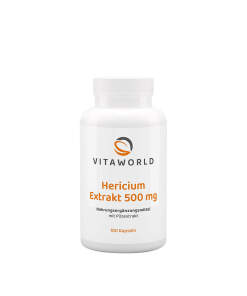Vitaworld Hericium Extract 500 mg (100 Capsules)