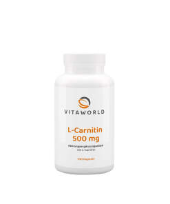 Vitaworld L-carnitine 500 mg (100 Capsules)