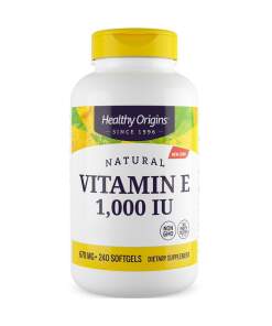 Healthy Origins E-1000 Depot 240 soft capsules