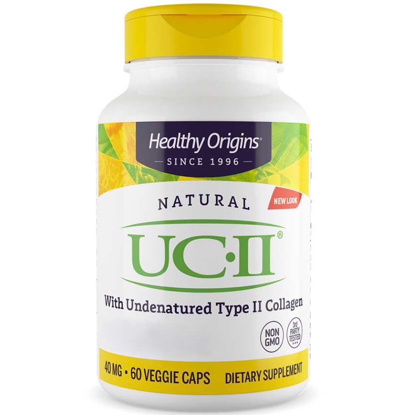 Healthy Origins Natural UC II 40mg - 60 capsule vegetale - imagine 2