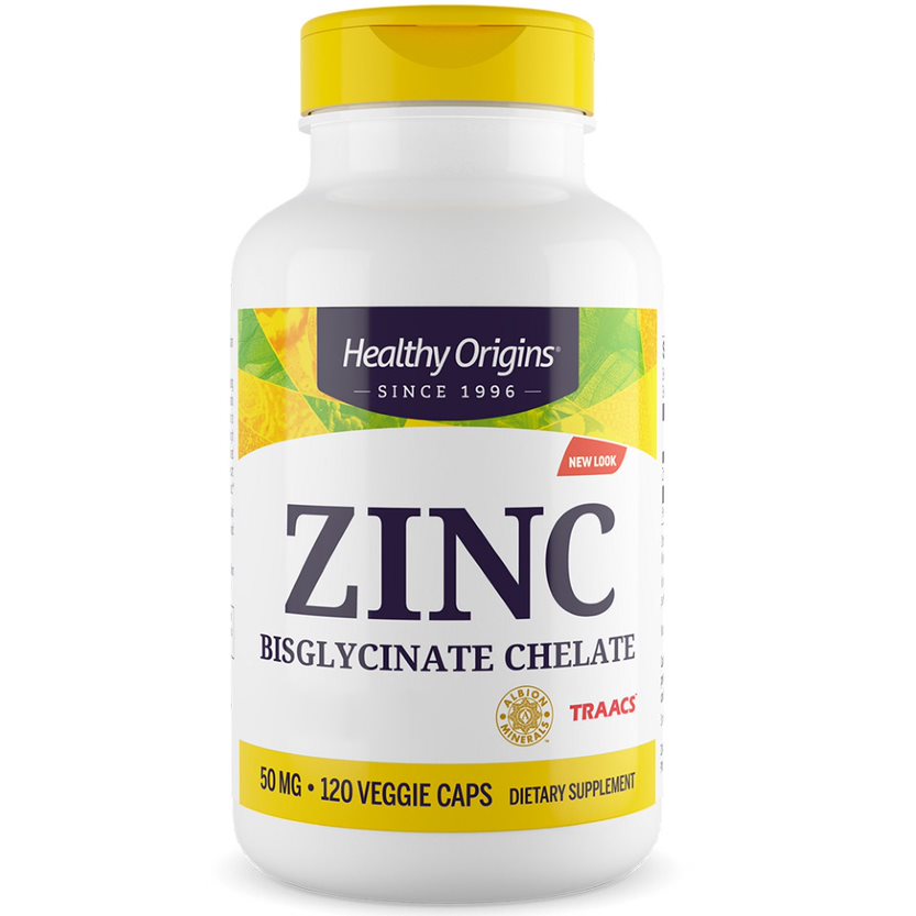 Healthy Origins Zinc Depot 50mg - 120 capsule vegetale - imagine 2