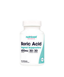 Nutricost Boric Acid Capsules (30 Capsules)