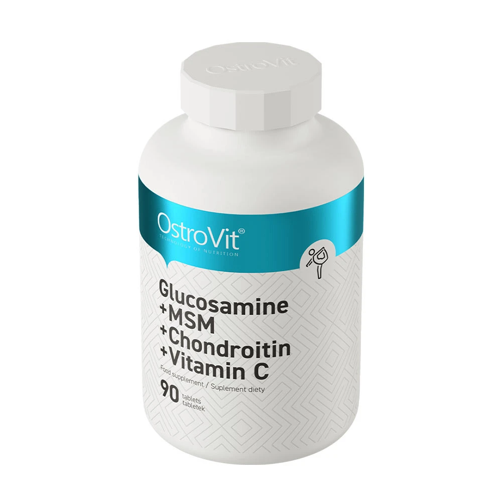 OSTROVIT Glucosamine + MSM + Chondroitin + Vitamin C - Susținere pentru Mobilitate și Sănătatea Articulațiilor (90 comprimate) - imagine 3