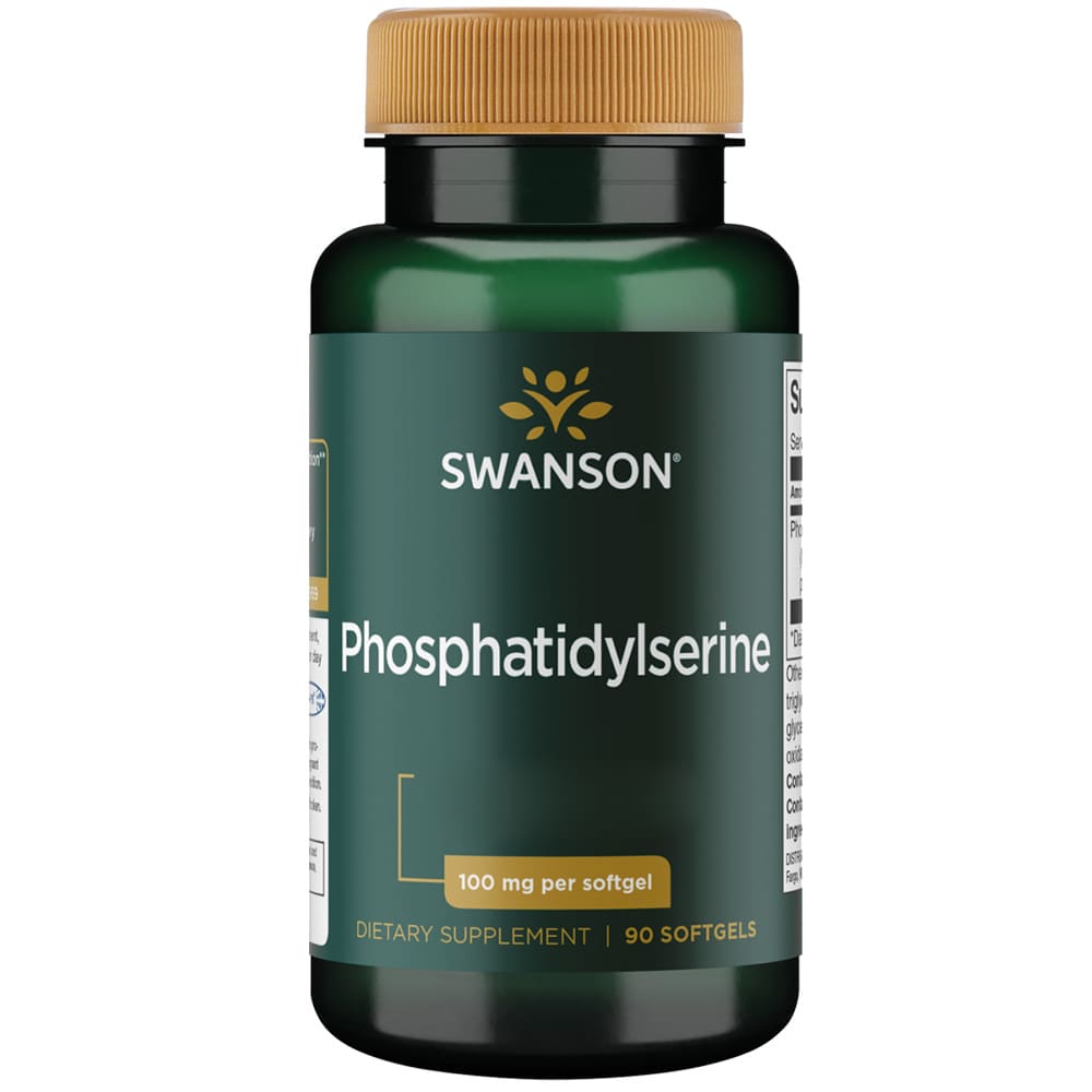 Swanson Fosfatidilserina 100mg - 90 capsule moi pentru susținerea funcției cognitive - imagine 2