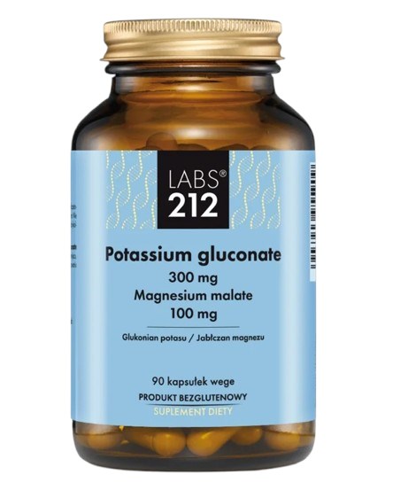 LABS212 Potassium gluconate/magnesium malate (90 caps)
