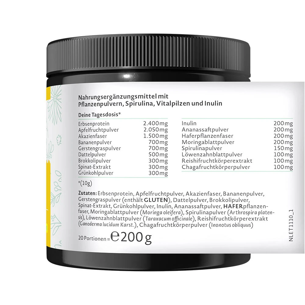 Nature Love Green Superfood - Complex Alimentar Naturist - imagine 2