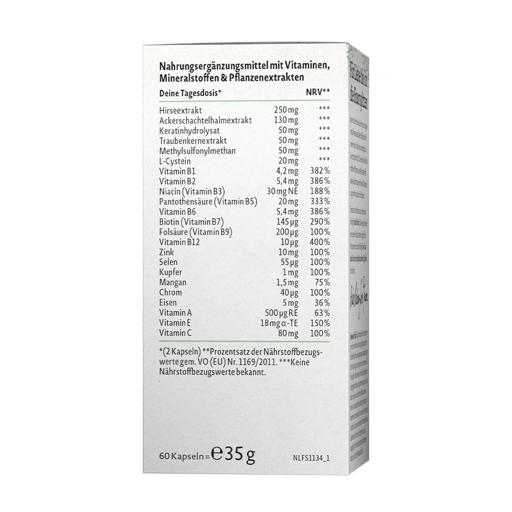 Nature Love Vitamine pentru Păr (60 Capsule) - imagine 2