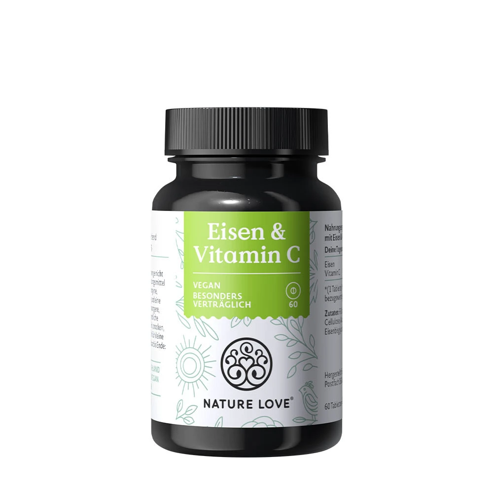 Nature Love Iron & Vitamin C (60 Tablets)