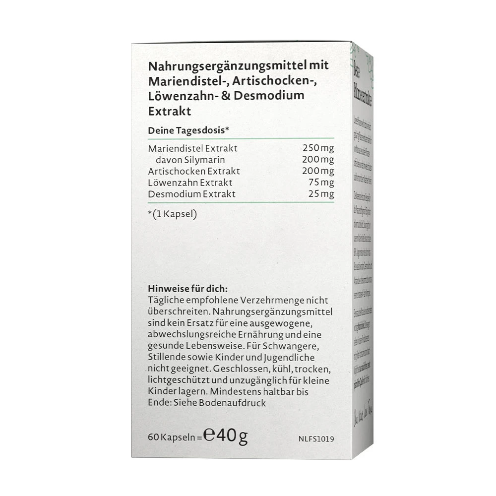 Nature Love Milk Thistle Complex - 60 Capsule - imagine 2