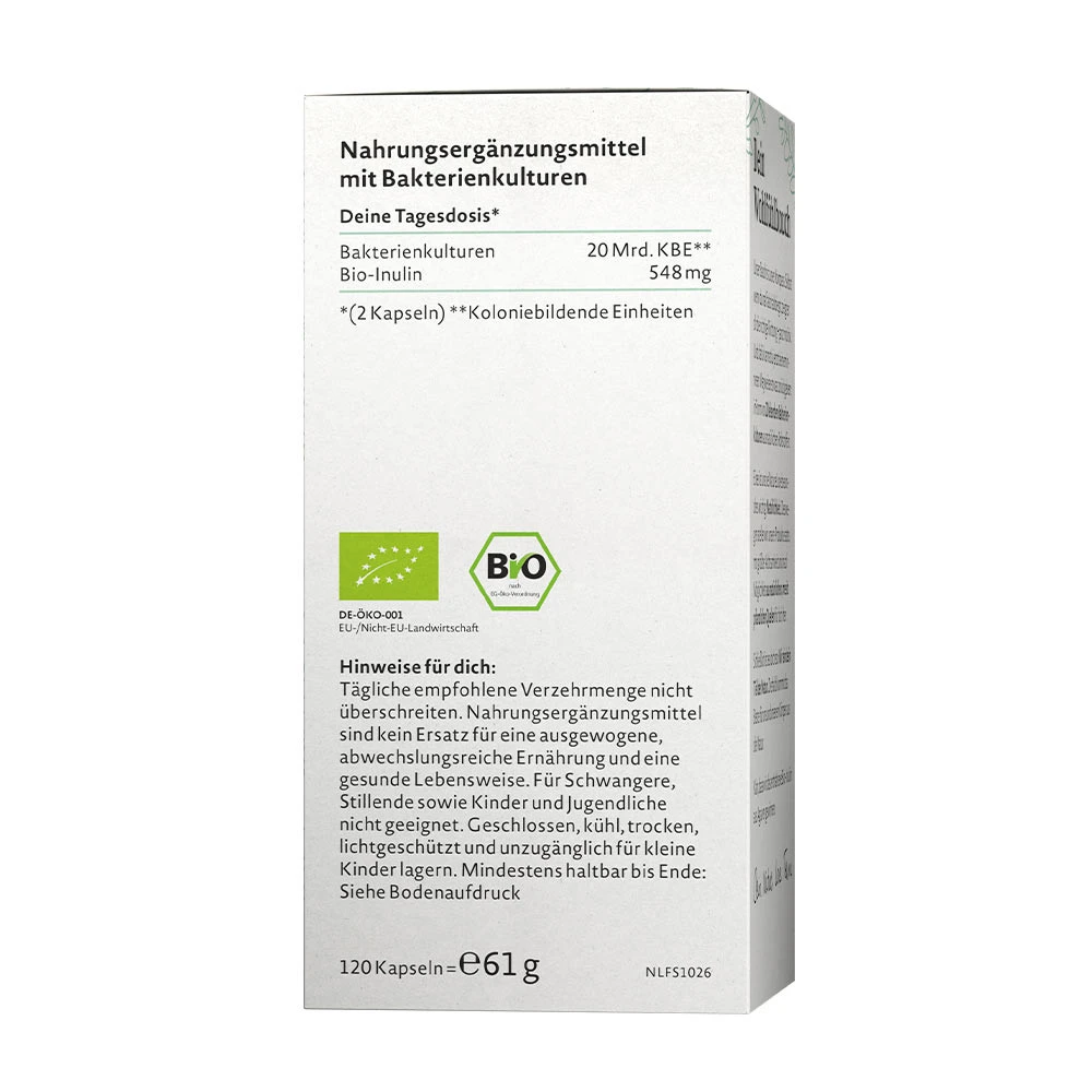 Nature Love Probiona Culture Complex (120 Capsule) - imagine 2