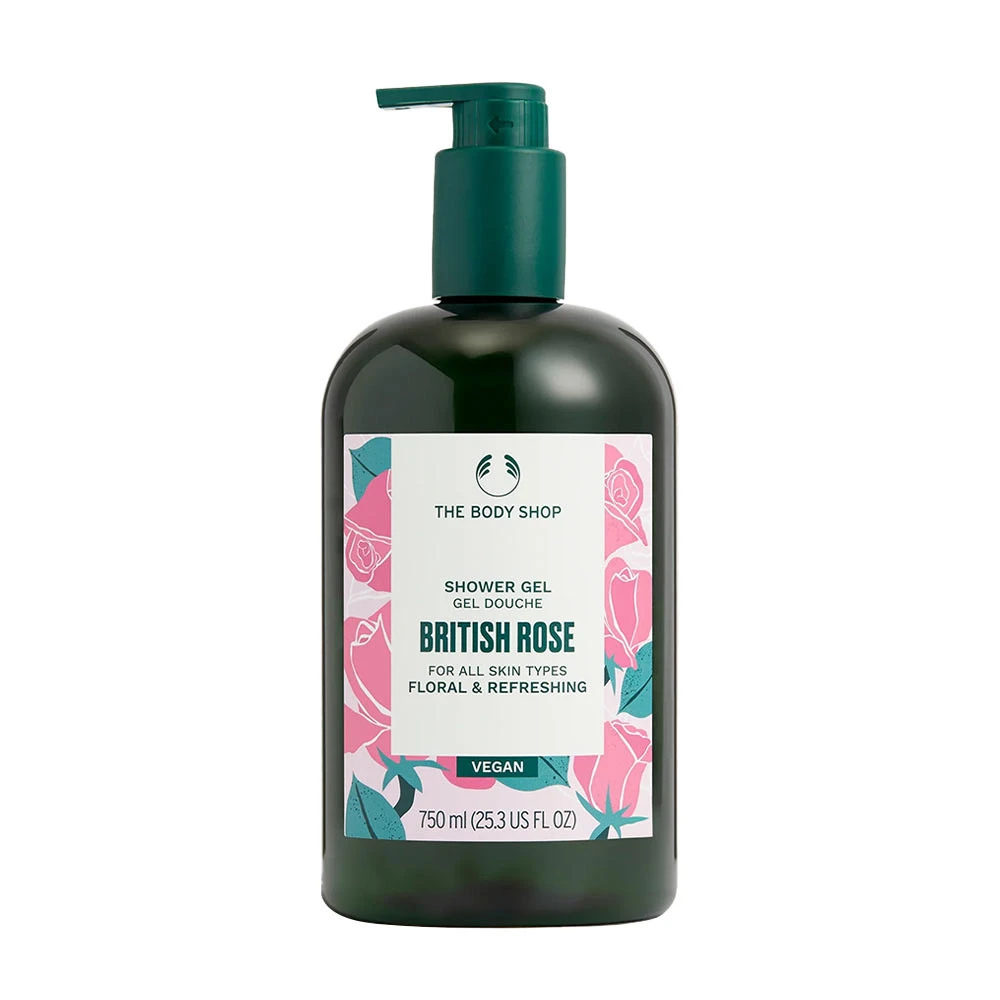 The Body Shop British Rose Shower Gel (750 ml)