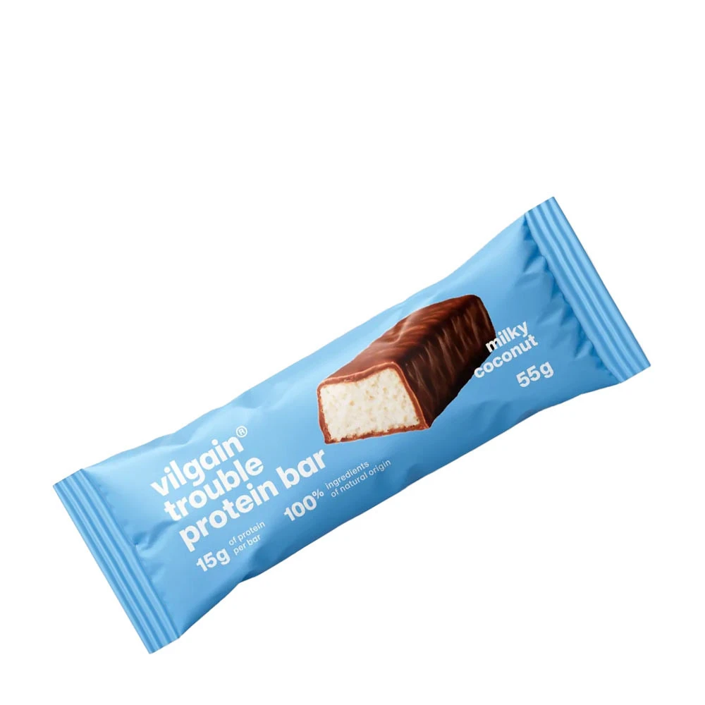 Vilgain Trouble Protein Bar Milky Coconut (55 g)