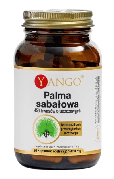 YANGO Saw palmetto 45% fatty acids (90 caps.)